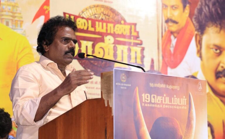 சமூக வலைதளங்களில் ஏராளமான மன நோயாளிகள்! - தங்கர் பச்சான் காட்டம் | thangar bachaan speech in padaiyaanda maaveera movie