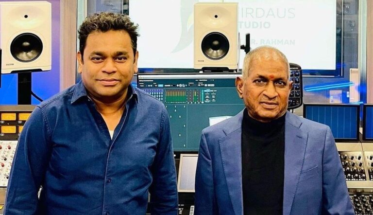 “இமாலய சாதனையும் எளிமையும் ஒருங்கமைந்த மாமனிதர்” - இளையராஜாவுக்கு ஏ.ஆர்.ரஹ்மான் புகழாரம்! | AR rahman praises Ilaiyaraaja