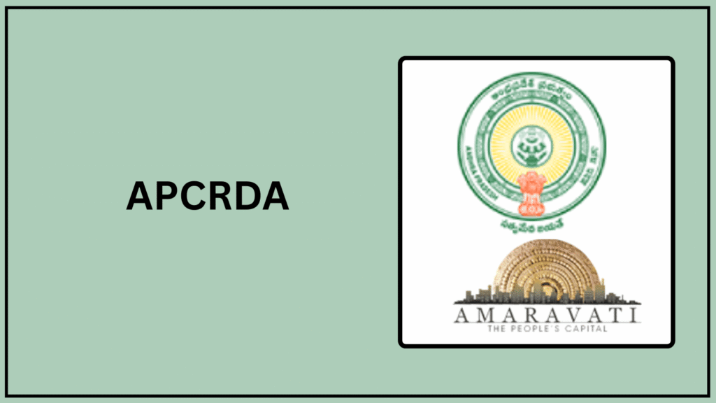 APCRDA 1 Thedalweb APCRDA Recruitment 2025 – Apply 5 Vacancies