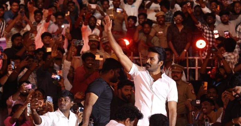 இட்லி கடை இசை வெளியீட்டு விழாவில் தனுஷ் பேச்சு