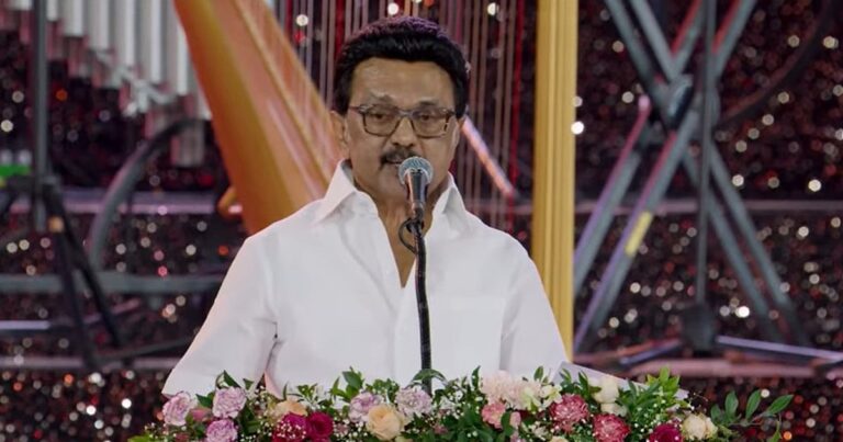 இளையராஜா 50 ஆண்டு இசை சாதனை: தமிழ்நாடு அரசு பாராட்டு விழா, ஸ்டாலின் உரை