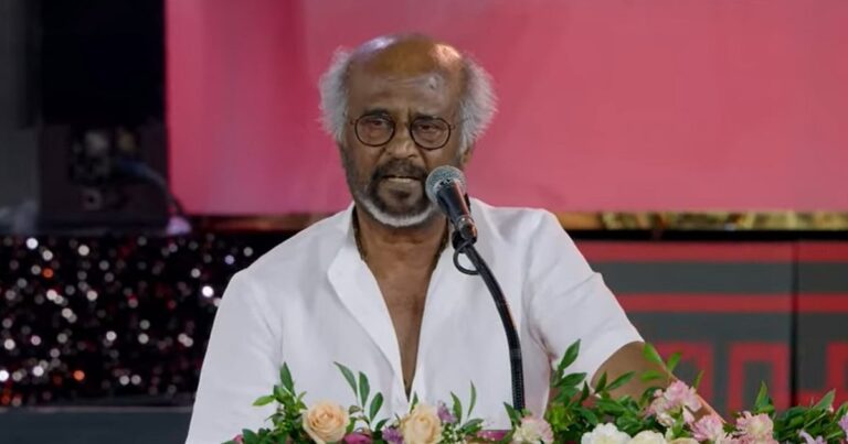 இளையராஜா 50 ஆண்டு விழா: ரஜினிகாந்த் உரை, கமலுக்கு நல்ல பாடல்கள் தருவார்