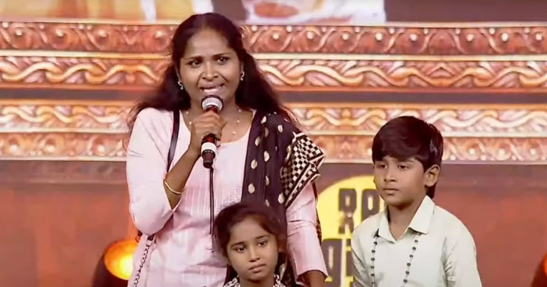 மதுரை 'இட்லி கடை' ப்ரீ ரிலீஸ் ஈவண்டில் தனுஷாக நடித்த மாஸ்டர் தீகனின் அம்மா, 'தனுஷ் சாருக்கு எப்பவும் விசுவாசமாக இருக்கனும்' என்று உணர்ச்சிப்பூர்வமாகப் பேசியிருக்கிறார். Madurai 'Idli Kadai' pre-release event