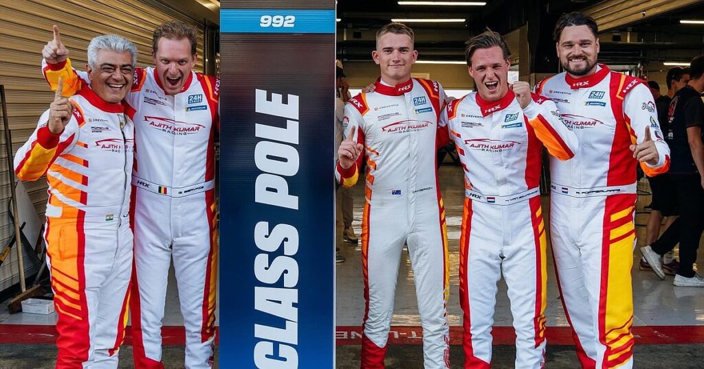 கன்ஸ்ட்ரக்டர்ஸ் சாம்பியன்ஷிப் போட்டி; 3-ம் இடம் பிடித்து சாதித்த அஜித் அணி |Ajith’s team secures 3rd place achievement