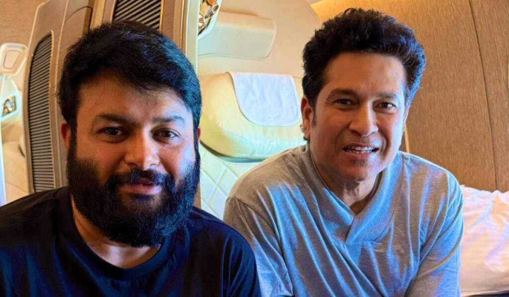 சச்சினின் பாராட்டு: தமன் நெகிழ்ச்சி | Thaman S shared with emotion that Sachin praised his batting