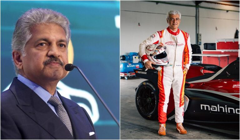 நடிகர் அஜித்துக்கு தொழிலதிபர் ஆனந்த் மஹிந்திரா வாழ்த்து | Anand Mahindra praise Ajith Kumar