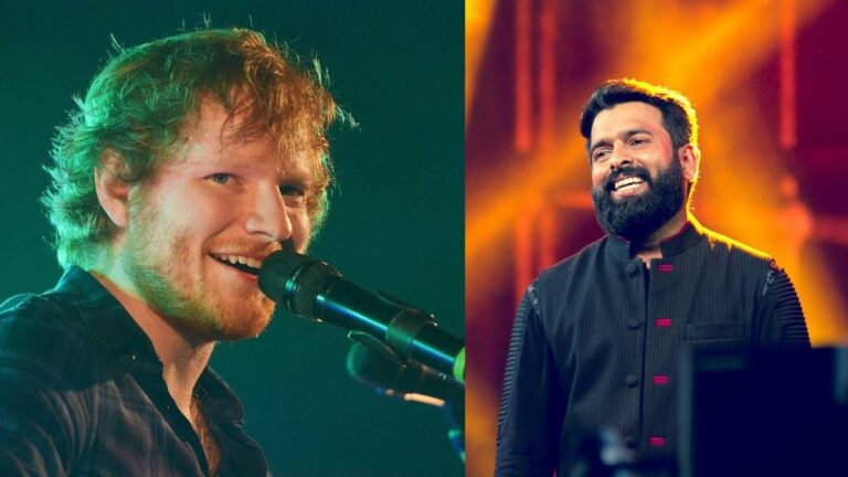 பிரபல ஆங்கில பாப் பாடகர் எட் ஷீரன் உடன் கைகோர்க்கும் சந்தோஷ் நாராயணன்! | Santhosh Narayanan collaborates with Ed Sheeran