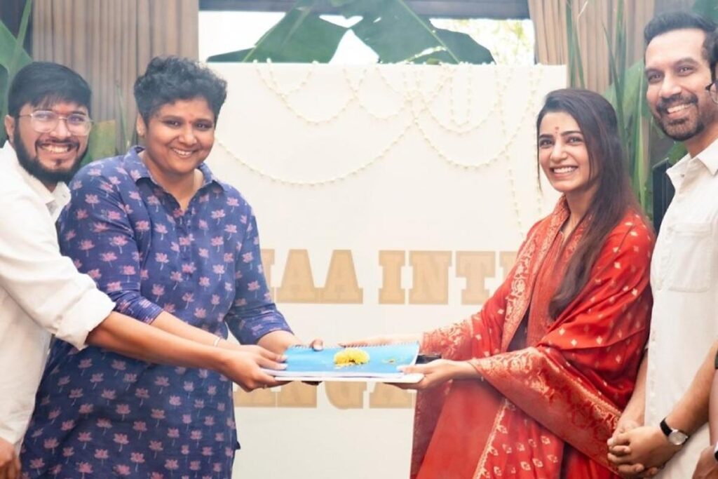 ‘மா இண்டி பங்காரம்’ வலிமையை பேசும் கதை: சமந்தா தகவல் | Samantha Ruth Prabhus Maa Inti Bangaram goes on floors