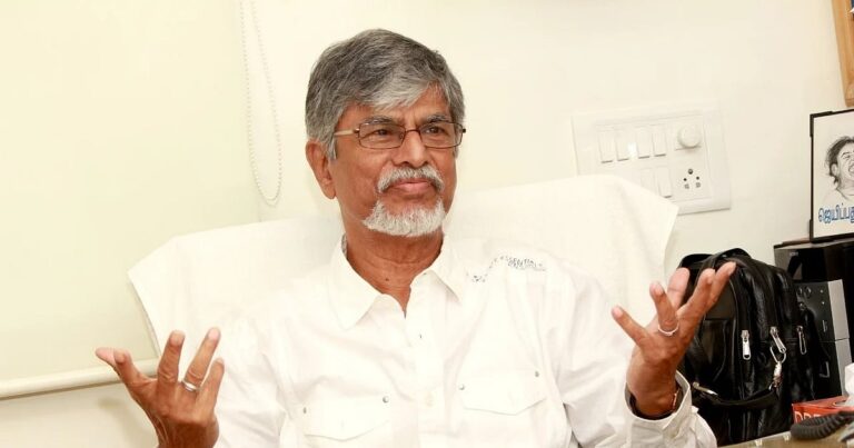 ராம் அப்துல்லா ஆண்டனி: 'கத்தி, ரத்தம், சத்தம் என்ற மூன்றை நம்பி தான் இப்போதுள்ள இயக்குநர்கள் படம் எடுக்கிறார்கள்'- எஸ்.ஏ சந்திரசேகர் | SA Chandrasekhar about movies