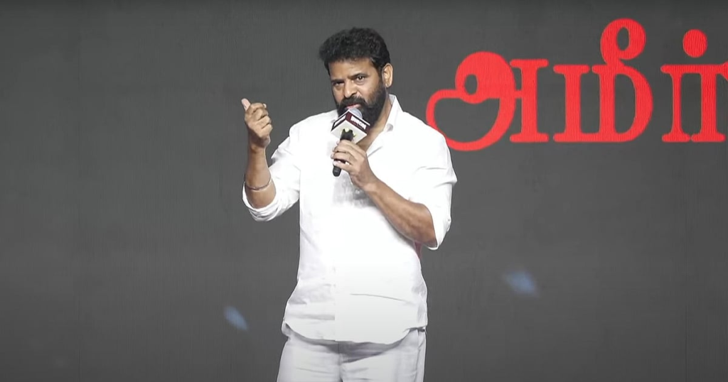 "விக்ரம்-கு பிதாமகன்ல கிடைச்சது, துருவ்-க்கு இந்த படத்துல கிடைச்சிருக்கு" - பைசன் நிகழ்ச்சியில் அமீர் | "What Vikram got in Pithamagan, Dhruv got in this film" - Aamir on the Bison show