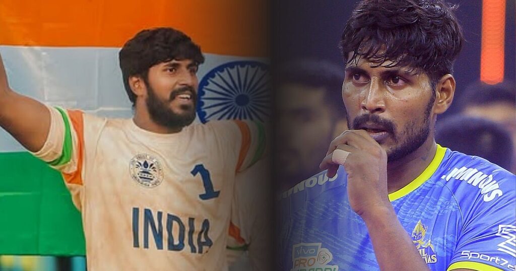 Bison: ``"ஷூட்டிங்கை மறந்துட்டு உண்மையாகவே துருவ் கபடி ஆடினார்! - கபடி வீரர் பிரபஞ்சன் | ``Dhruv forgotted about shooting and he played real kabaddi!" - Kabaddi Player Prabhanjan