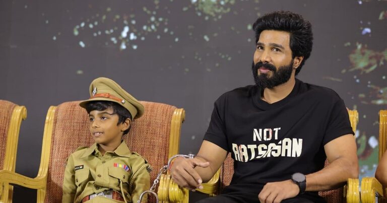 ``என்னுடைய படம் வரும்போது யாரும் வாழ்த்தினால் எனக்குள்ள சந்தோஷம் ஏற்படுமே!" - விஷ்ணு விஷால் | ``It gives me happiness when someone wishes for my film. But!" - Vishnu Vishal