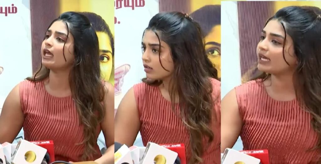 உடல் எடை குறித்த ‘அநாகரிக’ கேள்வி - நடிகை கவுரி கிஷன் காட்டம்! | Gouri Kishan clashes with journalist over weight question;