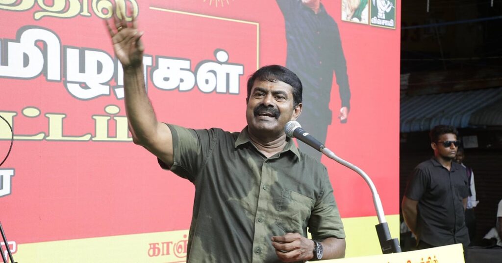 'ஆகச் சிறந்த திரைப்படைப்பை மாரி செல்வராஜ் அளித்துள்ளார்' - பைசன் படக்குழுவினருக்கு சீமான் வாழ்த்து | Mari Selvaraj has given the best film award; Seeman congratulates the team of Bison movie