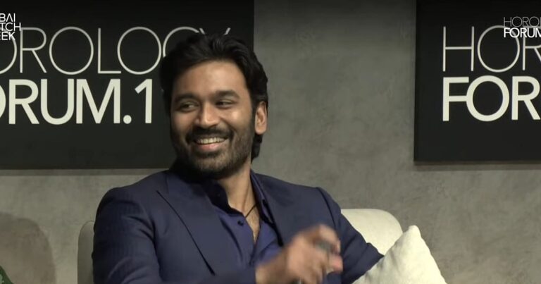 Dubai: "இப்போது வரைக்கும் எனக்கு பிடித்த, மறக்க முடியாத ஒரு வாட்ச் என்றால் அதுதான்"- நெகிழும் தனுஷ் |Dhanush talks about how his love for watches and childhood memories