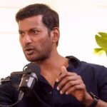 "நான் சாய் தன்ஷிகாவிடம் பேசுவதைவிட கார்த்தியிடம்தான் அதிகமாகப் பேசுவேன்!" - விஷால் |" I talk more to karthi than i'm talking to my lover Sai Dhanshika!" - Vishal