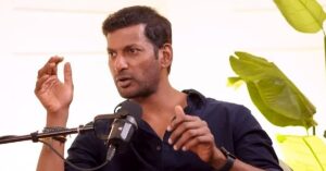 "நான் சாய் தன்ஷிகாவிடம் பேசுவதைவிட கார்த்தியிடம்தான் அதிகமாகப் பேசுவேன்!" - விஷால் |" I talk more to karthi than i'm talking to my lover Sai Dhanshika!" - Vishal