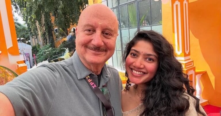 Sai pallavi:``மரியாதையான, சிறந்த நடிகை" - சாய் பல்லவி குறித்து நடிகர் அனுபம் கெர் பாராட்டு | ``Sai Pallavi is genuine and affectionate'' - Actor Anupam Kher