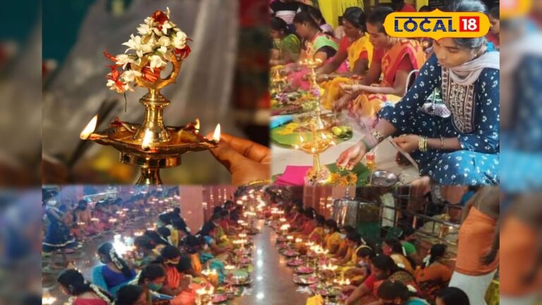 மகாலட்சுமியின் அருள் பெற குத்து விளக்கு பூஜை.. ஏராளமான பெண்கள் பங்கேற்பு..! | சேலம்