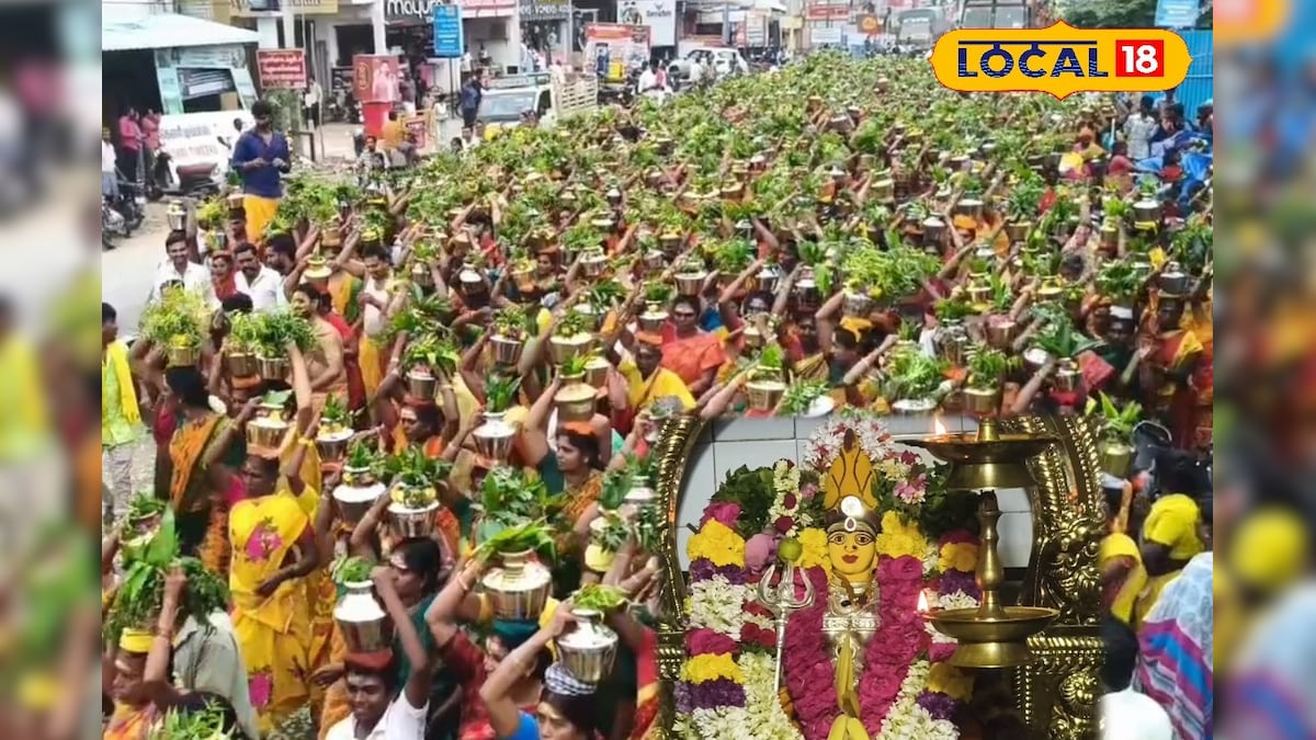 கும்பாபிஷேக விழா: 3000 -க்கும் மேற்பட்டோர் பங்கேற்ற தீர்த்தக் குட ஊர்வலம்…! | சேலம்