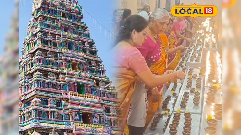 ஜொதி ஒளியில் ஜொலித்த புன்னைநல்லூர் மாரியம்மன்!! 10 ஆயிரம் தீபம் ஏற்றி பக்தர்கள் வழிபாடு… | ஆன்மிகம்