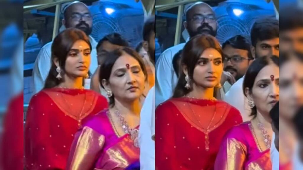 Sreeleela 2025 12 39eb045191e3a9e1e5221096ba886446 3x2 Thedalweb Tirupati | திருப்பதி ஏழுமலையான் கோயிலில் நடிகை ஸ்ரீலீலா சாமி தரிசனம்! | ஆன்மிகம்