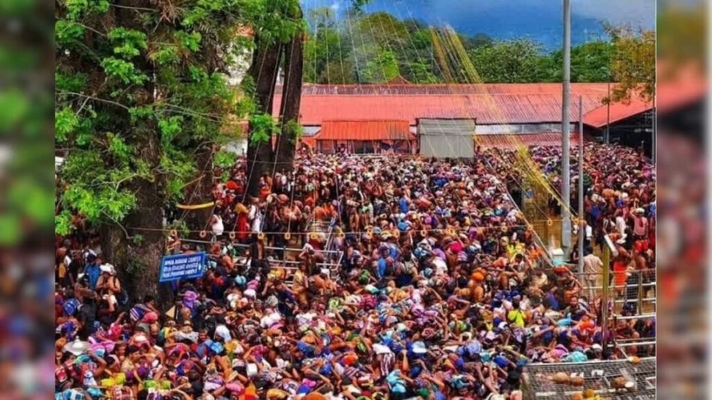 sabarimalai 1 2026 01 99577e361929d3ea53df49dad9dd7f57 3x2 Thedalweb சபரிமலை கட்டுக்கடங்காத கூட்டம் செயற்கையாக உருவாக்கப்பட்டதா..? மத்திய உளவுப்பிரிவு விசாரணை! | ஆன்மிகம்