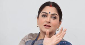 ``உண்மையில் படத்தில் எல்லாமே கச்சிதமாக இருக்கிறது. " - சிறை திரைப்படம் குறித்து நடிகை குஷ்பூ |"In fact, everything in the film is perfect." - Actress Khushboo on the film 'Sirai'.