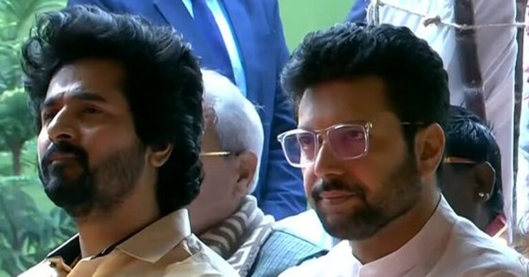 மத்திய இணை அமைச்சர் எல் முருகன் வீட்டில் பொங்கல் விழா; பிரதமருடன் ‘பராசக்தி’ பட குழுவும் பங்கேற்பு |Pongal Event at Union Minister L Murugan Home PM modi Parasakthi Team Present