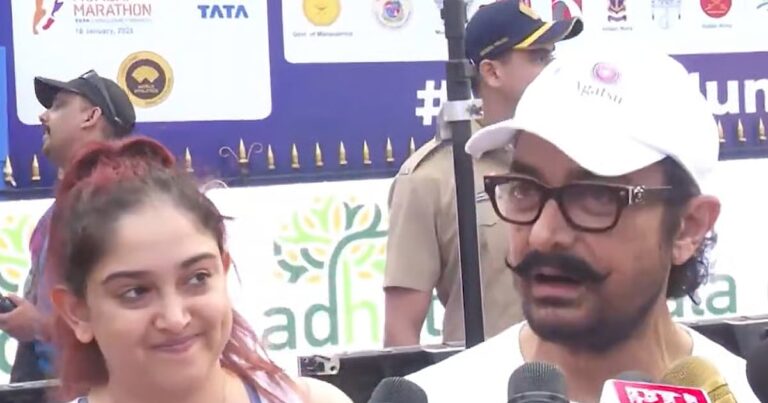 “என் மகள் கட்டாயப்படுத்தினார்” – முன்னாள் மனைவி, பிள்ளைகளோடு மராத்தானில் பங்கேற்ற ஆமீர் கான்! | “My daughter forced me” – Aamir Khan participates in marathon with ex-wife, children!