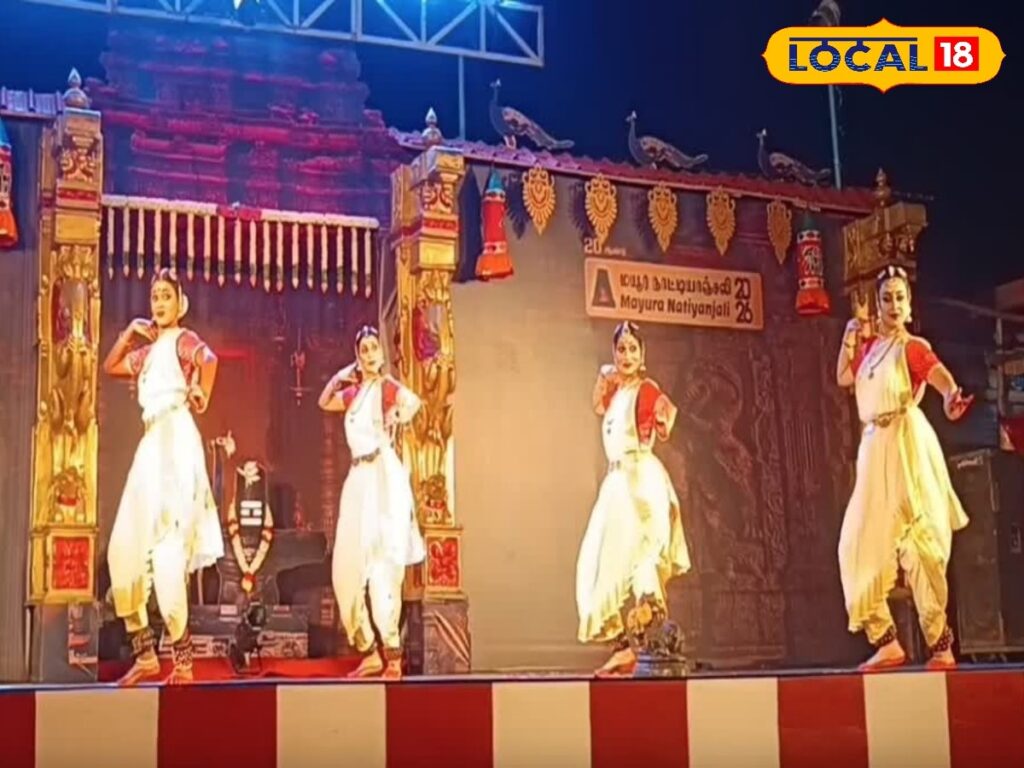 HYP 5764415 cropped 14022026 173845 120067526038919thumbnail16 2 Thedalweb மகா சிவராத்திரி மயூர நாட்டியாஞ்சலி... அமெரிக்காவிலிருந்து வந்த நடன கலைஞர்கள்... | Spirituality News (ஆன்மீக செய்திகள்)