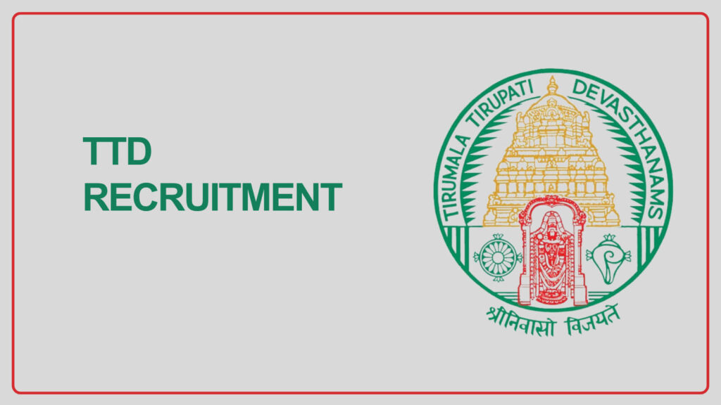 TTD Thedalweb TTD Jobs 2026 – Walk-in Interview for 8 Civil Assistant Surgeons Posts