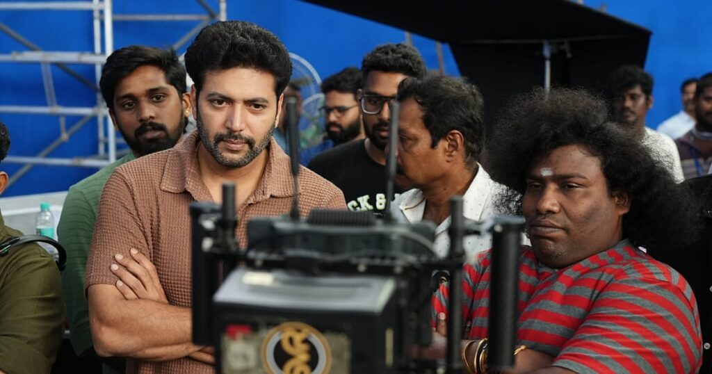 டைரக்டர் ஆன ரவி மோகன்; தொடங்கியது யோகிபாபுவின் படப்பிடிப்பு; 'ஆன் ஆர்டினரி மேன்' அப்டேட். ravi mohan debut directorial movie an ordinary man movie shoot update