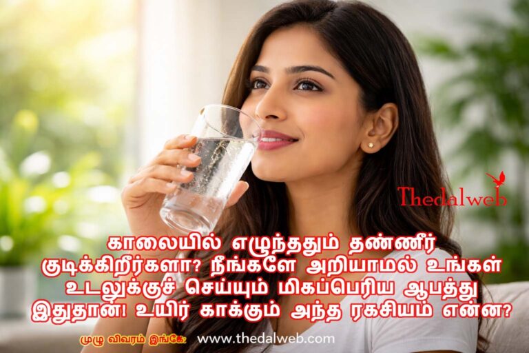 💧 தினமும் தண்ணீர் குடிப்பதால் கிடைக்கும் 10 வியக்கத்தக்க நன்மைகள்! 2026-ல் உங்கள் ஆரோக்கியத்தை மேம்படுத்த எளிய வழி (Tamil Health Tips)