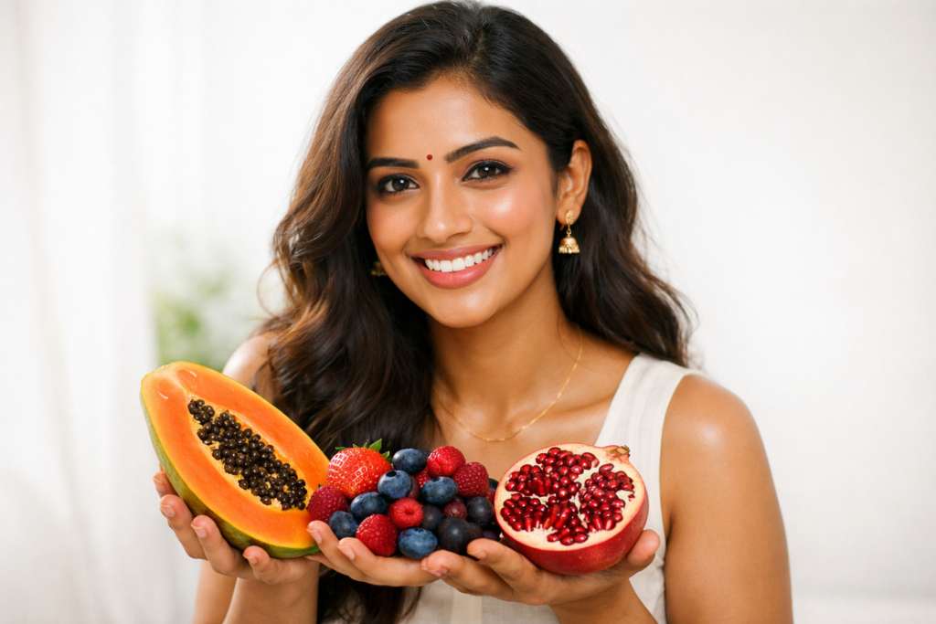இந்த 3 பழங்களை சாப்பிட்டால் 10 வருட இளமையாக தெரிந்திடலாம்! – 3 Best Fruits For Youthful Skin Tamil