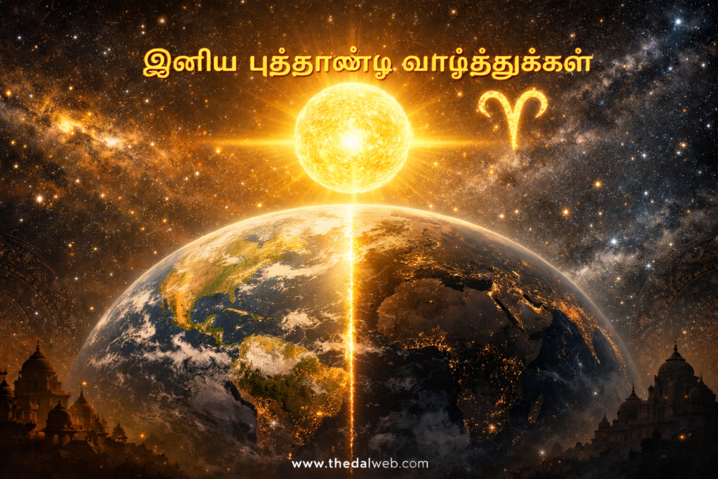 Tamil New Year over Earths equinox Thedalweb தமிழ் புத்தாண்டு 2026: சித்திரை திருநாள் ஏன் கொண்டாடுகிறோம்? அறியாத வரலாற்று ரகசியங்கள்! | Chithirai Thirunal History in Tamil