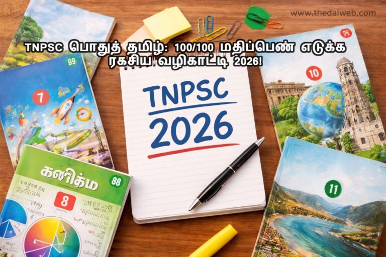 TNPSC பொதுத் தமிழ்: 100/100 மதிப்பெண் எடுக்க ரகசிய வழிகாட்டி 2026! (How to Study Tamil)
