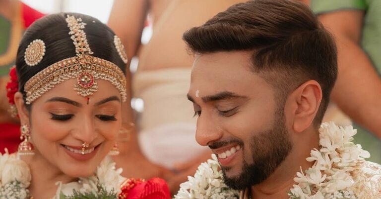 “நாங்கள் கணவன் – மனைவி என்பது இன்னும் ஆச்சரியமாகவே உள்ளது!” – ஜனனி |”The fact that we are husband and wife still feels surprising!” — Janani