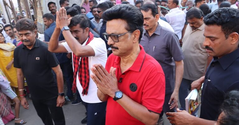 “எடப்பாடி பழனிசாமி விரக்தியில் பேசுகிறார்” – முதல்வர் மு.க.ஸ்டாலின் காட்டம் |”Edappadi Palaniswami is speaking out of frustration” — Chief Minister M.K. Stalin hits back sharply.