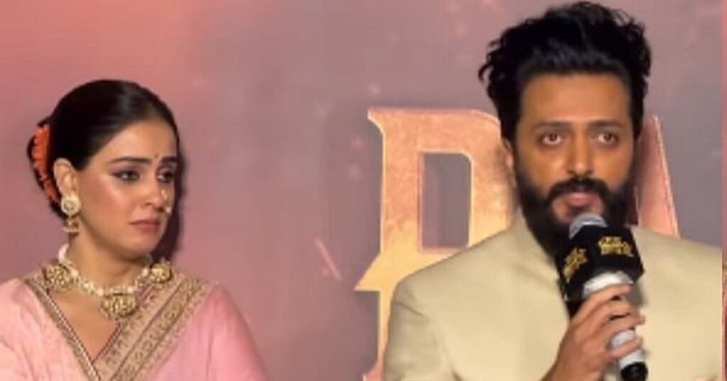 மனைவி குறித்து பேசிய ரித்தேஷ் தேஷ்முக்; தேம்பி அழுத ஜெனிலியா - வைரலாகும் வீடியோ!