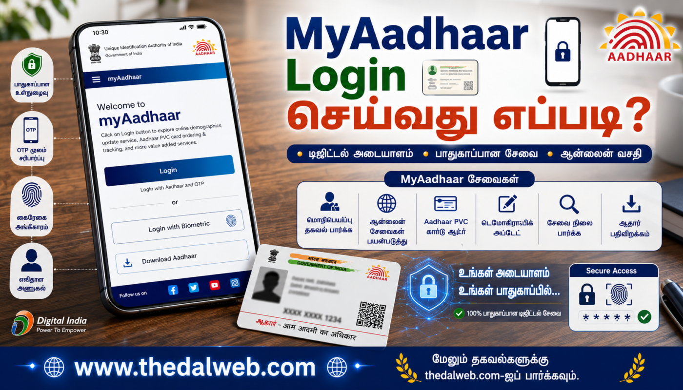 ஆதார் கார்டில் ஆன்லைன் மூலம் முகவரியை மாற்றுவது எப்படி? 2026-ன் புதிய எளிய படிநிலைகள்! – How to change address in Aadhaar card online