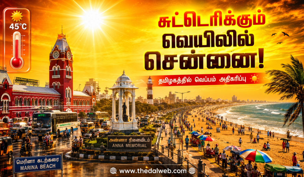 Chennai heatwave 41 degrees celsius red alert May 2026.