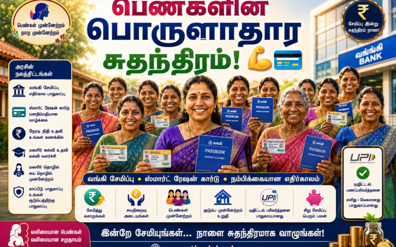 பெண்களுக்கான புதிய அரசு உதவித்தொகைத் திட்டம் 2026: மாதம் தோறும் நேரடி நிதியுதவி! விண்ணப்பிக்கும் முழு விவரம் – New Government Scheme for Women