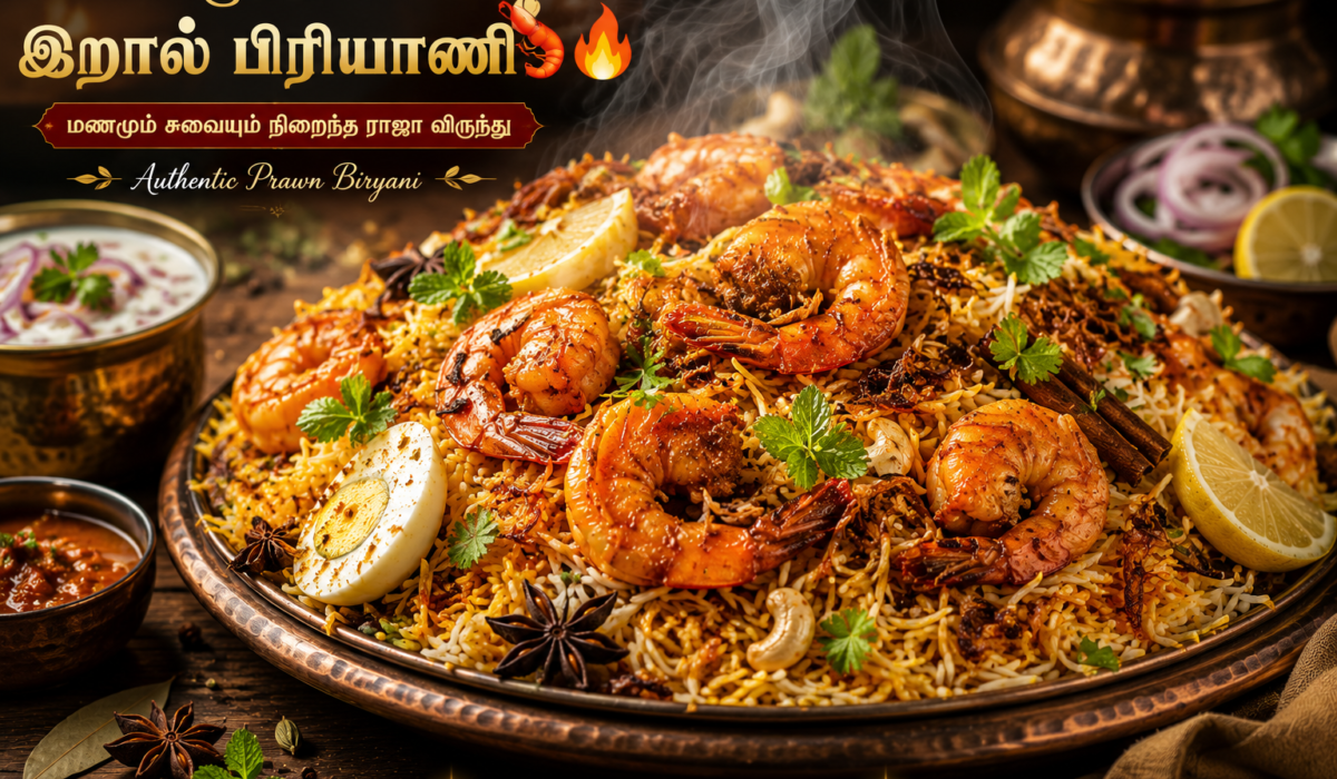 Tasty Prawn Biryani
