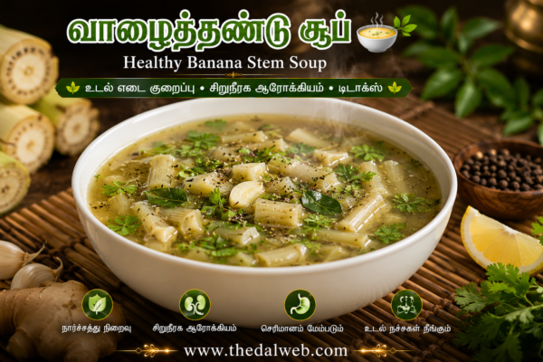 சிறுநீரகக் கற்களை கரைக்கும் மாயாஜால வாழைத்தண்டு சூப்! 2026-ல் உடல் எடையை குறைக்க இதை விட சிறந்த உணவு உண்டா? – Valaitandu Soup