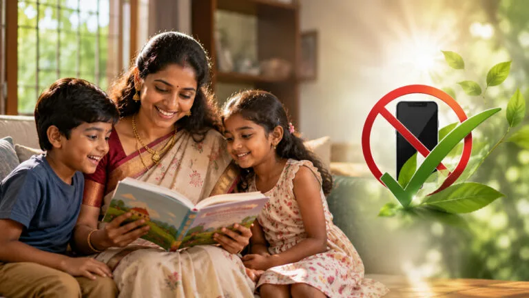 மொபைல் திரையினால் குழந்தைகளுக்குப் பாதிப்புகள் இயற்கை தீர்வுகள்