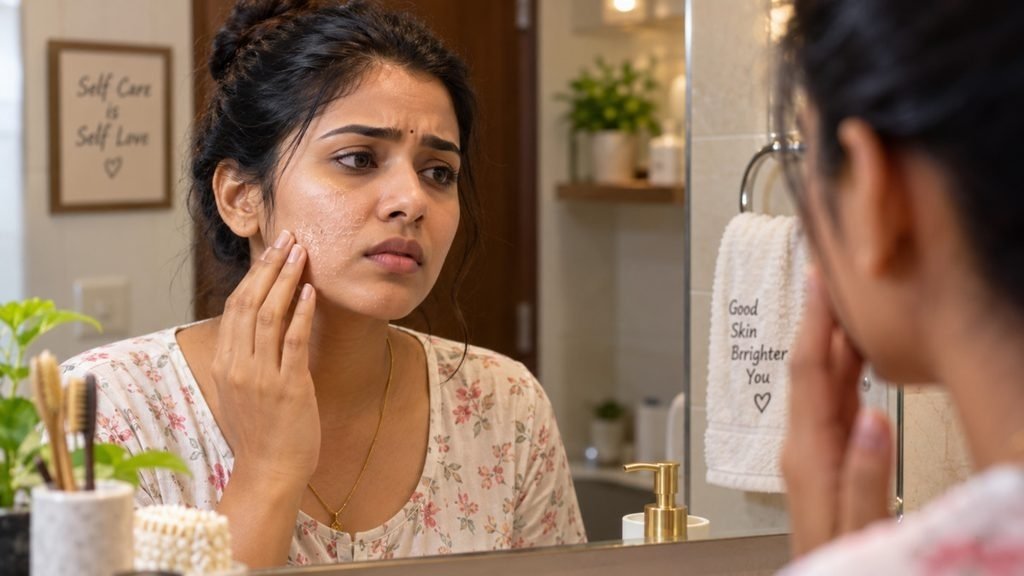 சோப்பு போட்டதும் முகம் வறண்டு தோல் இழுக்கும் பிரச்சனை அறிகுறிகள் தமிழ்