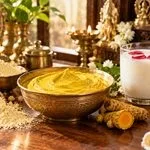 நவராத்திரி ஃபேஸ் பேக் 2026: கடலை மாவு கஸ்தூரி மஞ்சள் மேஜிக்